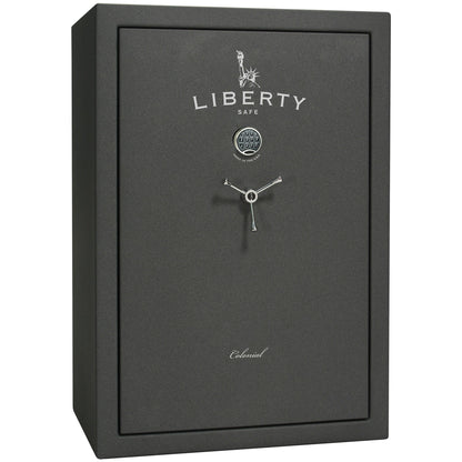 Colonial Series | Level 4 Security | 75 Minute Fire Protection | 35 | DIMENSIONS: 60.5"(H) X 42”(W) X 22"(D*) | Granite Textured | Electronic Lock - closed
