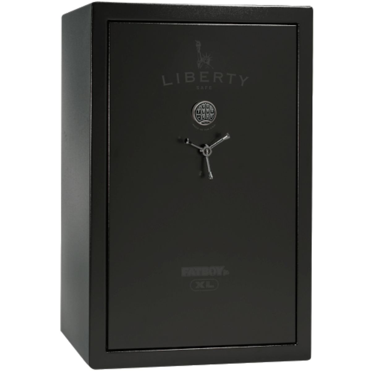 Fatboy Jr. Series | 48XL Edition | Level 4 Security | 75 Minute Fire Protection | Dimensions: 60.5&quot;(H) x 42&quot;(W) x 27.5&quot;(D) | Up to 64 Long Guns | Black Textured | Electronic Lock
