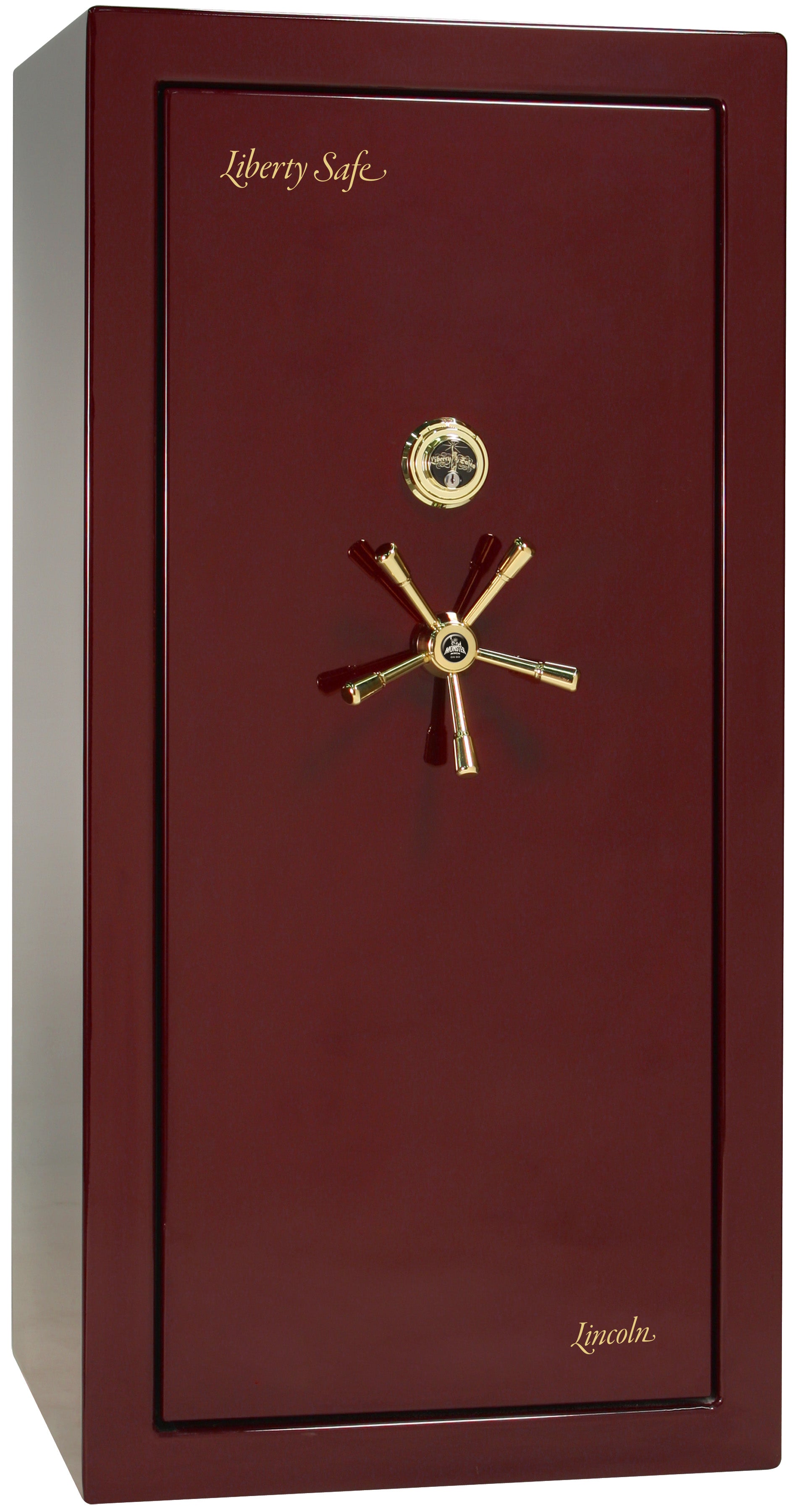 LX-Sig-25-Burgundy Marble-BR-ML-5 Spoke-closed