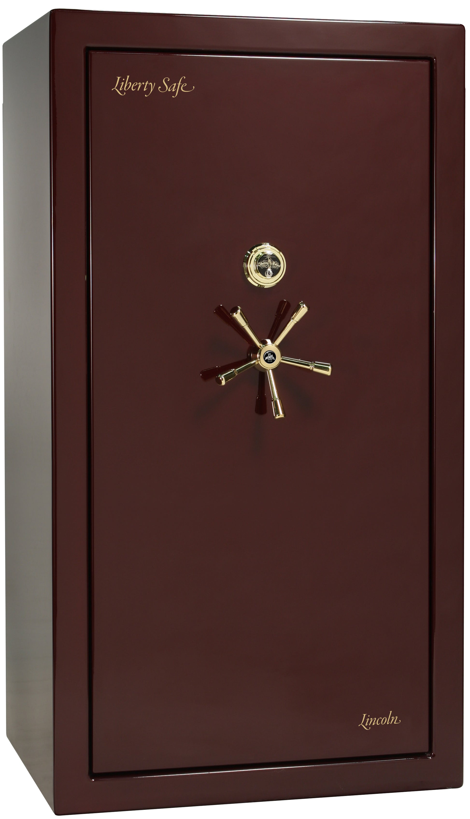 LX-Sig-40-Burgundy Marble-BR-ML-5 Spoke-Closed