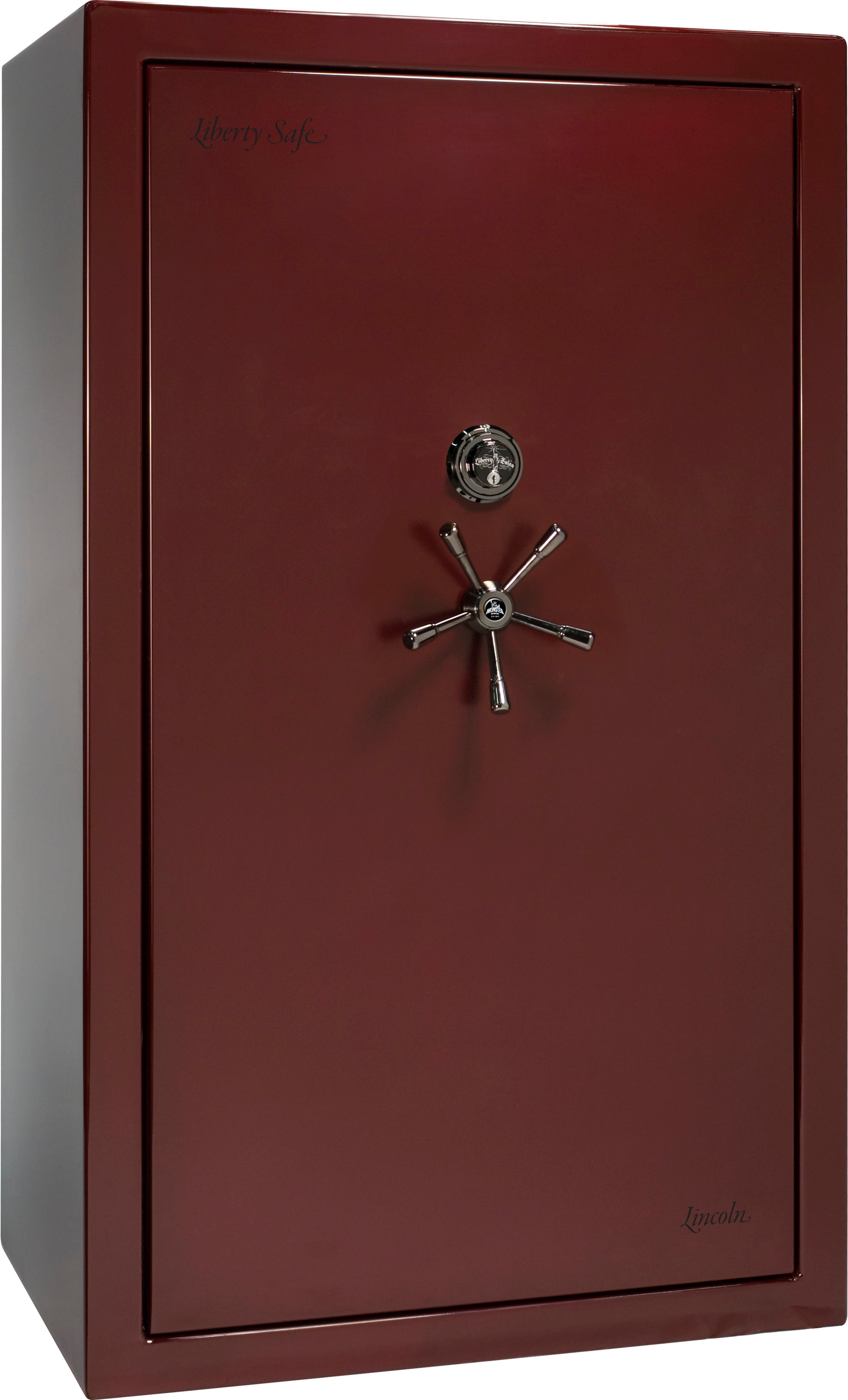 LX-Sig-50-Burgundy Marble-BC-ML-5 Spoke-Closed