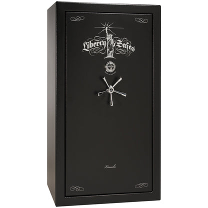 Lincoln Series | Level 7 Security | 2 Hour Fire Protection | 40 | Dimensions: 66.5"(H) x 36"(W) x 27.5”(D*) | Textured Black | Mechanical Lock - Closed