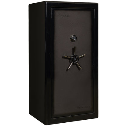 Presidential Series | Level 10 Security | 2.5 Hours Fire Protection | 25 | Dimensions: 60"(H) x 30"(W) x 24.75"(D*) | Gray Charcoal Gloss | Mechanical Lock - Closed