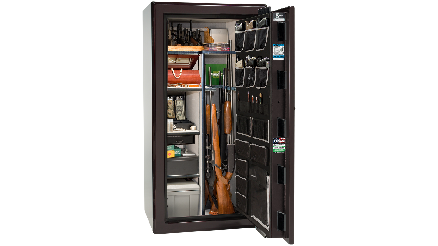 Presidential 25 Black Cherry - Open Interior