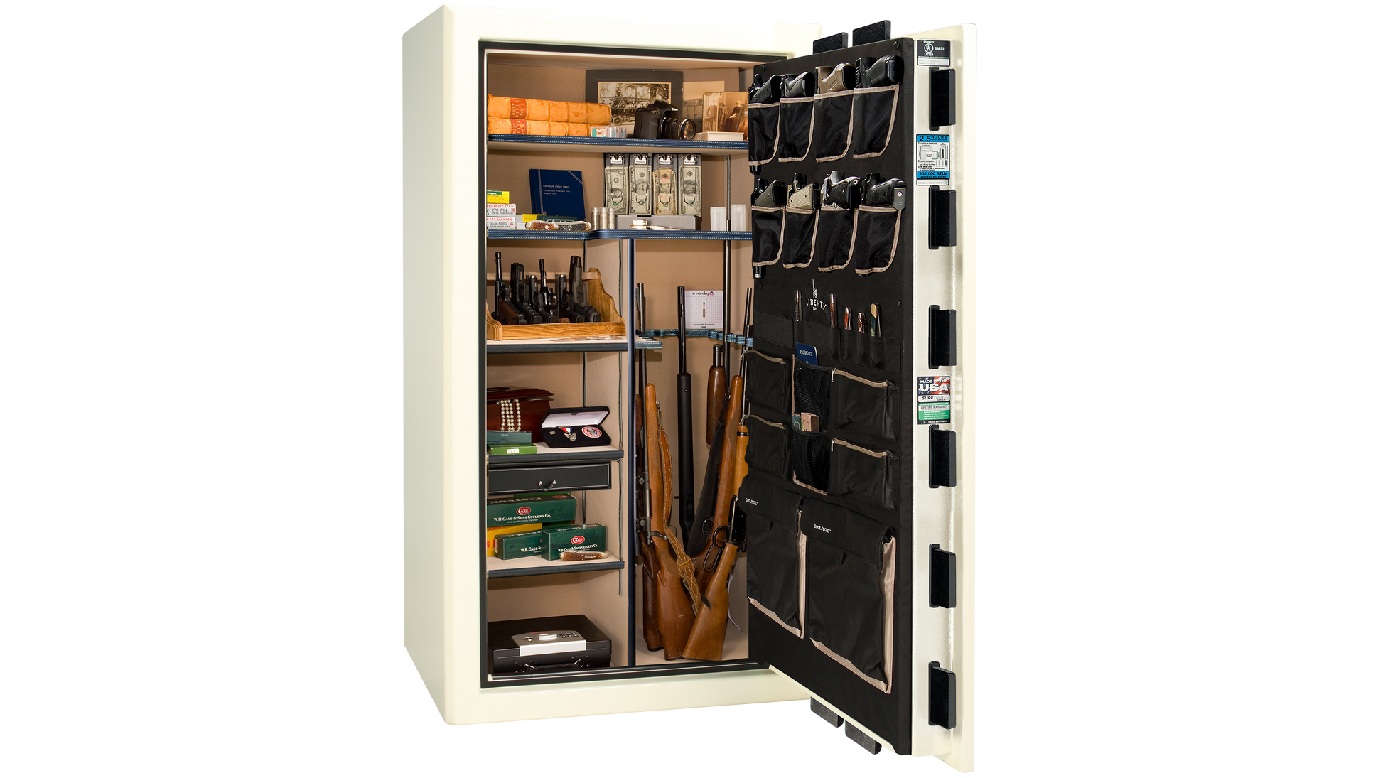 Presidential 40 White Marble - Open Interior
