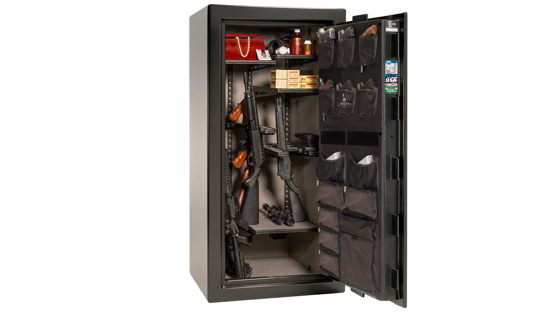 FR29 Black Textured - Open Interior