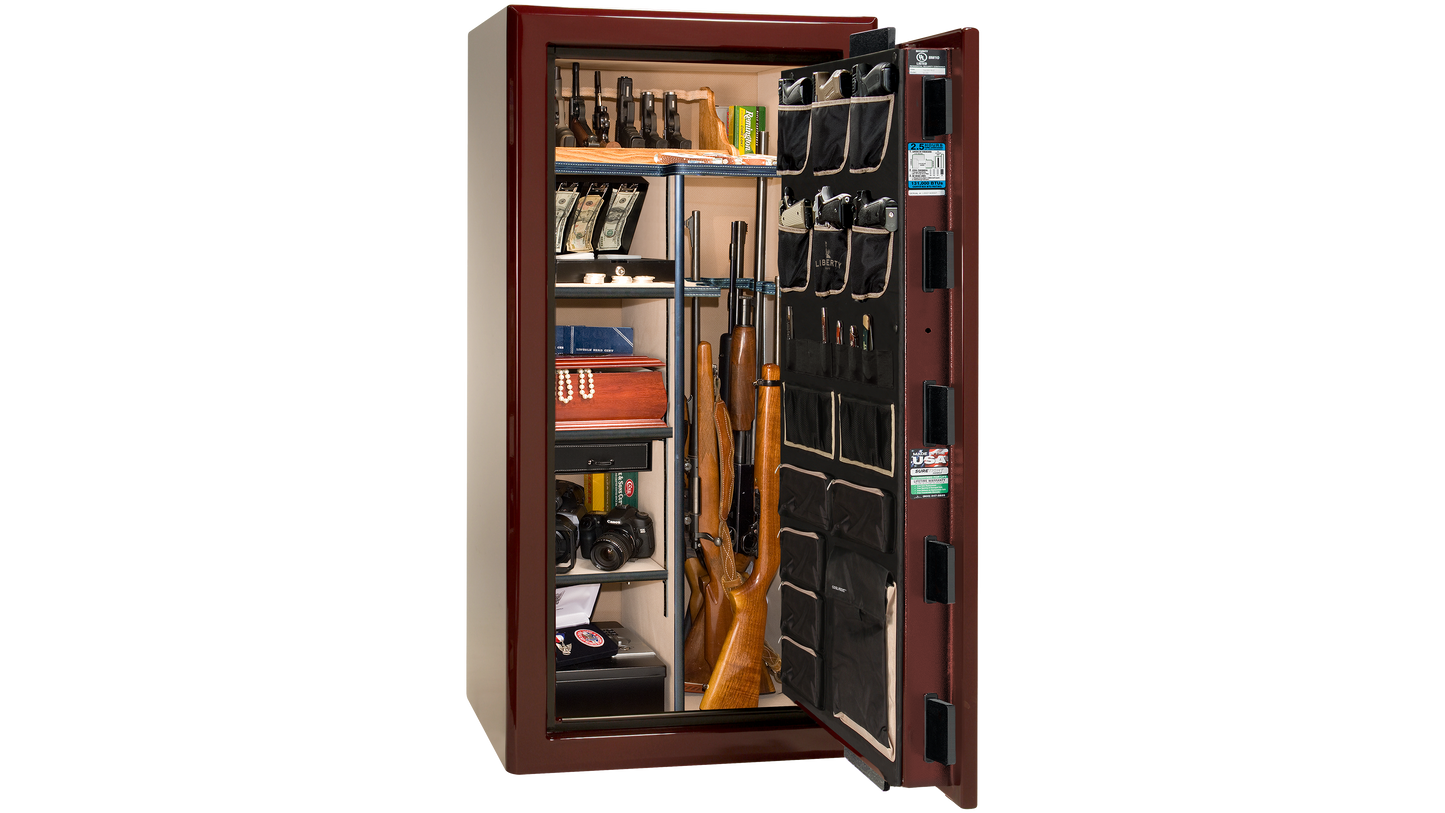 Presidential 25 Burgundy Gloss - Open Interior