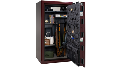 Presidential 40 Burgundy Gloss - Open Interior