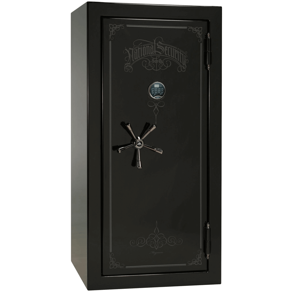 Magnum Series | Level 8 Security | 2.5 Hours Fire Protection | 25 | Dimensions: 60.5&quot;(H) x 30&quot;(W) x 28.5&quot;(D) | Charcoal 2 Tone | Mechanical Lock